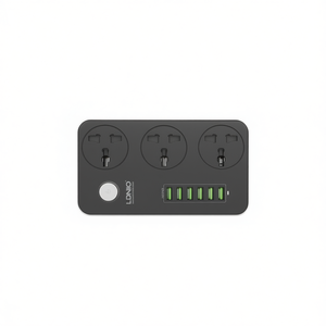 For LDNIO SC3604 <b>UK</b> <b>Plug</b> Multifunction Socket with 6 <b>USB</b> Ports 2m Cable Charger 6 Outlets All-in-One Multifunction Charging - Product Image 2