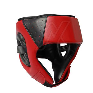 Custom Made Taekwondo Karate Leather <b>Head</b> Guard-Eco-Friendly Breathable Martial Arts Wear for Unisex <b>Training</b> - Product Image 4