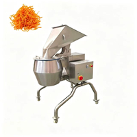 Cassave Wave Slice Snijmachine Industriële Aardappel Snijmachine Hoge Efficiëntie Wortel Julienne Snijmachine