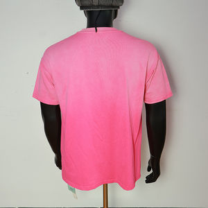 เสื้อยืดโออีเอ็ม ซัมเมอร์ โอเวอร์ไซส์ น้ำหนัก 280-320 กรัม แขนสั้น ปรับแต่งได้ ลายปัก 3 มิติ สไตล์วินเทจ โลโก้แบบกำหนดเอง ผ้าคอตตอนหนา - Product Image 4