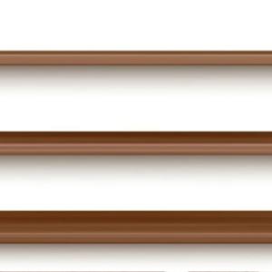 Ensemble d'étagères murales métalliques 3D, supports de rangement pour épices, quatre niveaux, durables, écologiques, artisanaux - Product Image 1