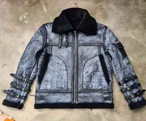 Veste en jean en cuir personnalisable de haute qualité unisexe 100% coton Style décontracté pour l'hiver avec logo brodé - Product Image 6