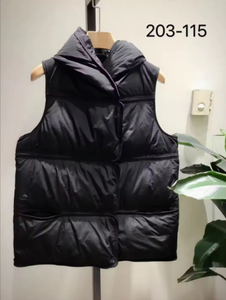 Chaqueta de Invierno para Hombre, Estilo Casual, Negra, de Poliéster, con Cierre de Cremallera, Tipo Bomber, Reversible, al por Mayor - Product Image 6