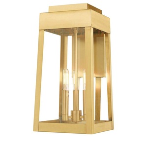 Applique murale carrée en métal en laiton AK avec verre fini noir au prix de gros pour décoration de bureau/décoration de chambre - Product Image 4