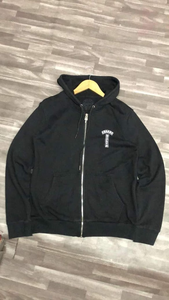 Pulls personnalisés 2025, 360g, impression silicone solide, décontractés, unisexes, effet délavé, vintage, noirs, surdimensionnés - Product Image 5