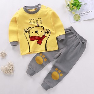 ชุดเสื้อผ้าเด็กผู้หญิงลายสัตว์วินเทจ-ผ้าคอร์ดูรอย 100% ผ้าฝ้าย - Product Image 4