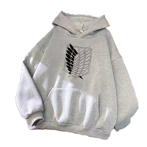 เสื้อฮู้ดขนแกะ100% สำหรับผู้หญิงเสื้อฮู้ดโอเวอร์ไซส์พิมพ์ลายโลโก้ตามสั่ง - Product Image 1