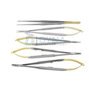 5 pcs TC castroviejo Micro phẫu thuật Set với khử trùng hộp Cassette Kim Chủ, <span class=keywords><strong>CE</strong></span> phê duyệt nhãn khoa cụ - Product Image 5