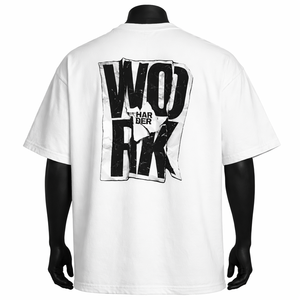 Camiseta gráfica extragrande OEM personalizada, camiseta informal de algodón de alta calidad para hombre, estilo urbano, holgada, al por mayor - Product Image 2