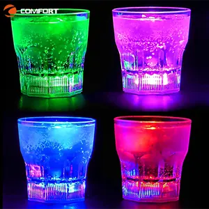 New Design Customized Logo Replaceable Battery Led Cup For Party