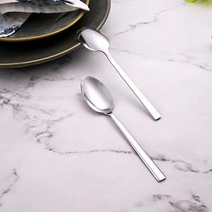 Morning Shine <b>Set</b> of 2 Long-Handled Spoons for Measuring and Serving Coffee <b>Tea</b> or Desserts 10ml Capacity - Product Image 3
