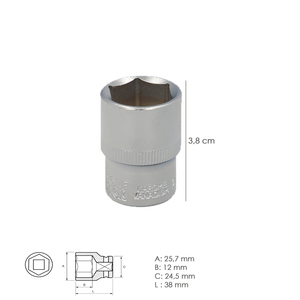 Chiave a Bussola Esagonale 1/2" 20 mm. - Product Image 2