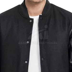 แจ็กเก็ตเลตเตอร์แมนของผู้ชายแจ็กเก็ตเลตเตอร์แมนคุณภาพสูงดีไซน์โดดเด่น - Product Image 5