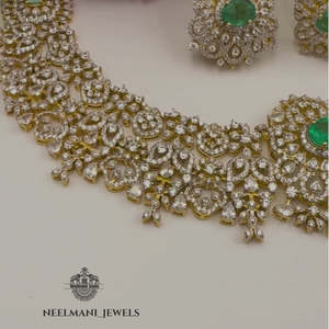Ad Diamond Short <b>Necklace</b> Elegant and Luxurious Accessory - Product Image 4