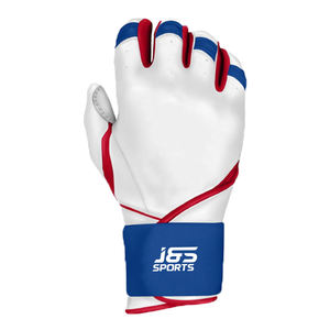 Gants de frappe de baseball en cuir personnalisés de haute qualité, séchage rapide, durables, légers, à manchette courte, équipement de course de softball pour la vente en gros - Product Image 5