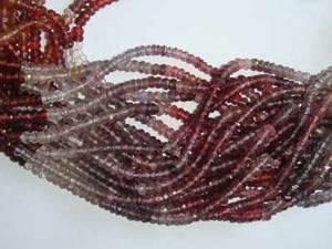 Pierre naturelle en vrac, prix de gros, pierre ronde à facettes, taille 3.5-4mm, longueur 13 pouces, fabrication de bijoux - Product Image 3