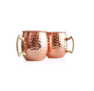 Superventas Metal sólido Premium Mini Moscow Mule Glass Copper Chupito con medida Taza de cobre Moscow Mule - Product Image 2