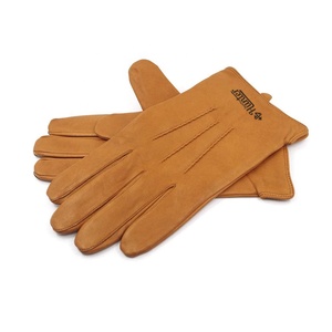 Gant d'hiver chaud unisexe en cuir véritable, nouveau Design à la mode - Product Image 3