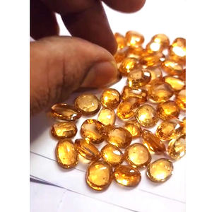 53 Pcs de Ceylan Naturel Hessonite 8mm à 11mm Ovale Facette 185 Cts Lot Iroc Ventes Haute Qualité Gomed Gemstones coupe US $93 pour tous - Product Image 3