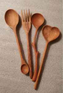 Cuchara de Madera Artesanal SAMI de Alta Calidad, Duradera, para Servir y Cócteles, con Tamaño/Logotipo Personalizable para Catering y Cocina - Product Image 3