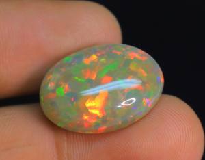 โอปอลเอธิโอเปียที่น่าทึ่ง Cabochon รูปไข่รังผึ้งอัญมณีโอปอลเอธิโอเปียทําสําหรับจี้ - Product Image 6