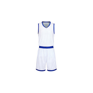 Uniforme de sport de basket-ball en maille pour hommes avec logo personnalisé Design court à la mode avec prix bas de la taille supérieure - Product Image 2