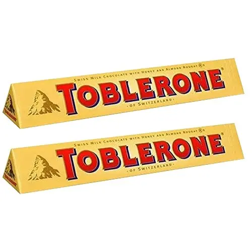 Kelas atas Toblerone batang-toblerone coklat alami/Toblerone coklat