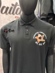 Vente en gros personnalisé Polo pour hommes Chemise polo pour hommes en coton de soie respirant-Chemises de travail professionnelles avec logo imprimé - Product Image 6