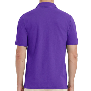 เสื้อเชิ้ตลำลองสำหรับผู้ชายผ้าฝ้าย100% คอตั้งเป็นมิตรกับสิ่งแวดล้อมระบายอากาศกันการเกิดขน - Product Image 3
