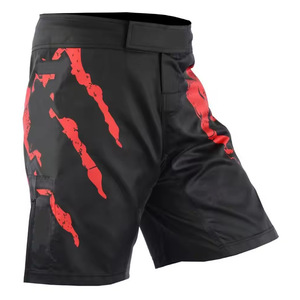 Conçu sur mesure Jiu Jitsu MMA Grappling Shorts confortable Polyester porter pour la lutte boxe karaté - Product Image 3
