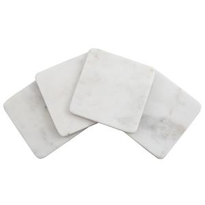 Juego de posavasos de mármol negro y dorado, recién llegado, posavasos elegantes para bebidas para mesa de oficina, decoración del hogar y eventos - Product Image 1