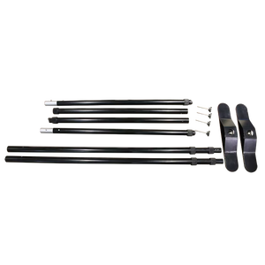 حامل لافتات تلسكوبي مخصص 8×8 قدم و10×8 قدم، إطار للسجادة الحمراء والمسرح، خلفية كبيرة للمعارض التجارية والفعاليات مع شعار - Product Image 3