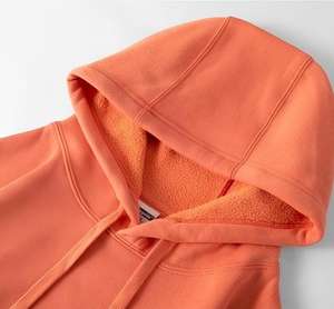 Sudadera con Capucha Desgastada y Decolorada al Sol de ShanLai Garment, 100% Algodón, Gruesa, Lavada al Ácido, Estilo Francés - Product Image 5