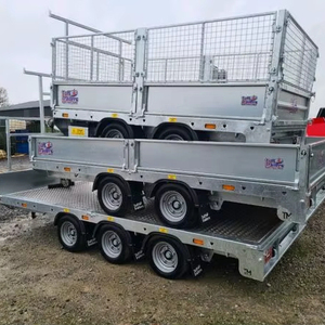 Bonne agriculture remorque agricole hydraulique à 4 roues 3-10 tonnes capacité 500kg benne en acier en vente nouvel état - Product Image 1