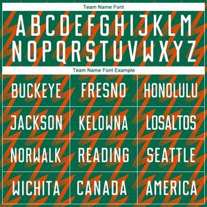 Camiseta de Fútbol Personalizada por Sublimación, Verde Naranja Sólido, 100% Poliéster, Antibacteriana, Ligera, Transpirable, de Secado Rápido, con Estampado Digital - Product Image 5