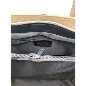 Structured <b>Handbag</b> in Genuine Dollar Leather - Made in Italy - Art. 24003 - Product Image 3
