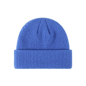 Bonnets Chapeaux Logo personnalisé Ski Warm 100% Bonnet en tricot côtelé acrylique Hiver 2026 - Product Image 1