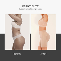 Fajas Moldeadoras de Cuerpo al por Mayor, Pantalones Cortos Moldeadores de Cintura Media con Control de Abdomen, Levanta Glúteos para Mujer