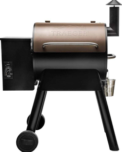 เตาปิ้งย่าง Traeger Pro Series 34 Barrel Pellet Grill รุ่นใหม่ล่าสุด สีบรอนซ์ ปรับความสูงได้ พร้อมแผ่นย่างอะลูมิเนียมชุบสังกะสี - Product Image 2