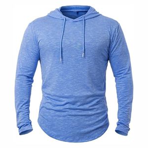 Nouveau 2025 qualité supérieure qualité hommes sweats à capuche goutte épaule léger épais coton polaire sport sweats à capuche - Product Image 6