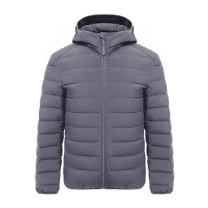 Alta calidad invierno espesado burbuja hombres pato abajo chaquetas con cuello al aire libre Puffer chaquetas acolchadas abrigos - Product Image 1