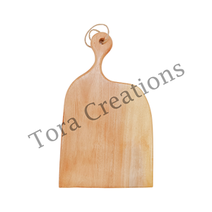 Tora Creations Bloques de cortar de madera de neem Precio de fábrica Calidad de exportación Tablas de cortar de aspecto natural - Product Image 2