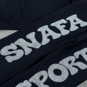 Survêtement en strass pour homme, best-seller, vêtements pour homme, survêtements en strass, couleur personnalisée, mode décontractée, survêtements en strass pour homme - Product Image 6