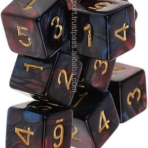 Custom Hand Made Printed Point Dice D6 Plastic 16 mm Dice for <b>Board</b> Game Casino Acrylic Resin Dice By Falak World Export - Product Image 1