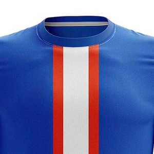 Maillot de football personnalisé pour équipe, nouveau style, en matière douce de qualité supérieure, dernier modèle, manches courtes, t-shirt de sport pour homme - Product Image 3