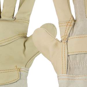 Gants de travail en cuir Rigger Matériau souple avec fonctions ignifuges anti-coupure anti-impact anti-chaleur - Product Image 5