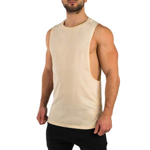 Nuevo 2024 100% algodón ropa activa camiseta sin mangas para hombres venta al por mayor transpirable entrenamiento hombres camiseta sin mangas Jogging Wear hombres camiseta sin mangas - Product Image 4