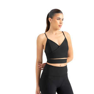 Ensemble de yoga pour femmes, 2 pièces, nylon, sans couture, vêtements de sport, vêtements de sport extensibles, respirants, uni, devant personnalisé, usine de vêtements - Product Image 2
