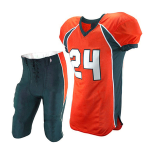 High Quality Football Uniforms Made of Polyester Sports uniform Professional Customized American Football Uniform - Product Image 4