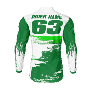 Maillots de Motocross Offroad Personnalisables Maillot de Course MX à Manches Longues pour Hommes et Femmes Cross Country Race Fit Sportswear - Product Image 4